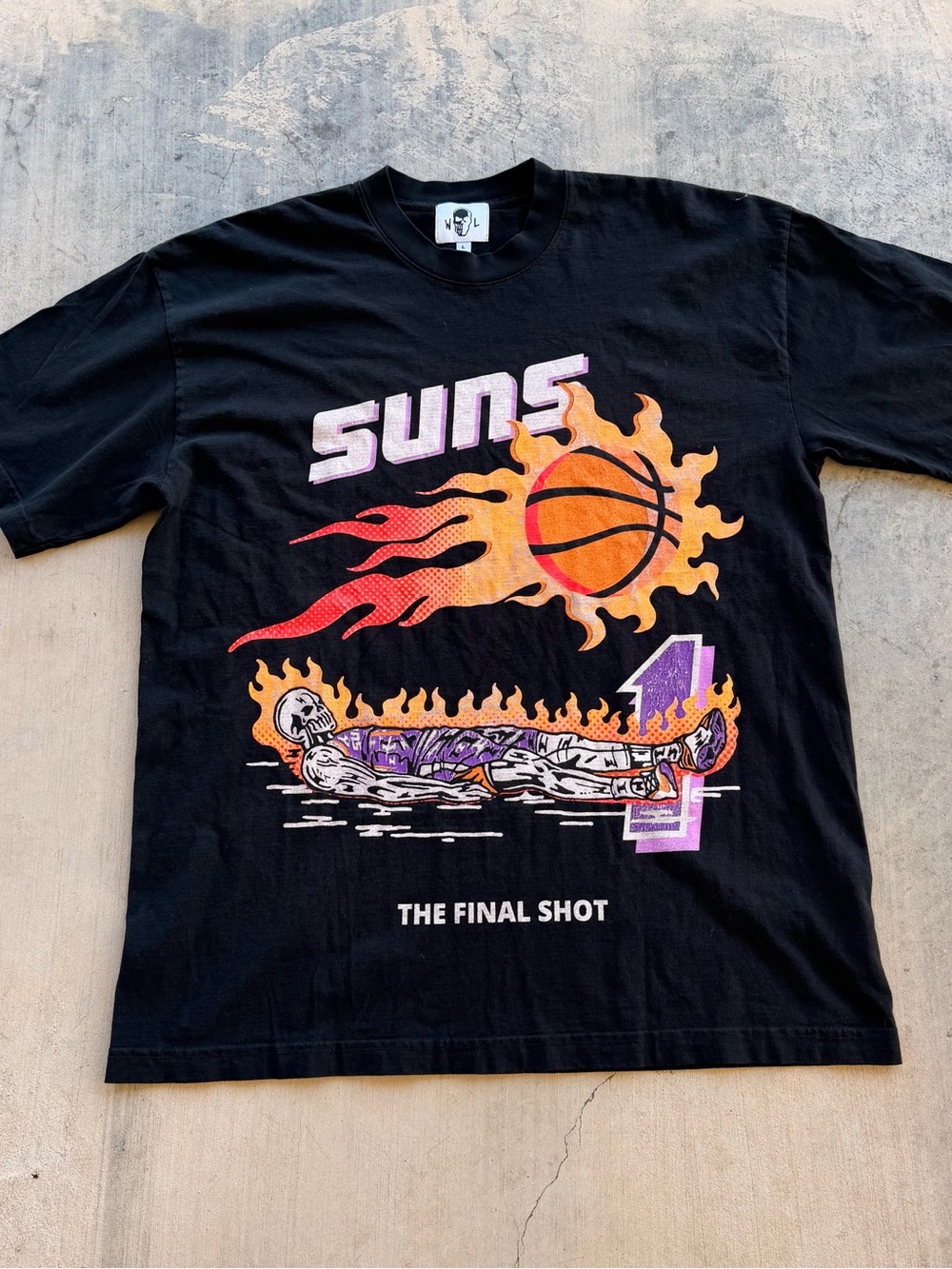 Phoenix Suns Graphic Short Sleeve Tee - Black